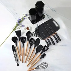 19 Pcs Silicone Cooking Kitchen Utensils  Online for specialGifts