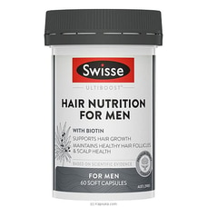 Swisse Ultiboost Hair Nutrition For Men 60 Caps at Kapruka Online