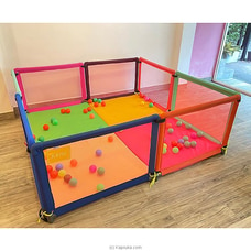 Baby Play Pen - Play Yard - With 2` Mattress | 8 Panel Play Pen With 50 Balls Buy baby Online for specialGifts