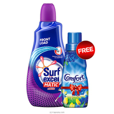 Buy A Surf Excel Front Load Liquid 1l Get A FREE Comfort Blue 220ml at Kapruka Online