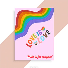 `Love Is Love` Greeting Card  Online for specialGifts