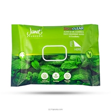 Janet Ayurveda Skin Clear Acne and Oil Control Face Cleansing Wipes 4342 Buy Janet Online for specialGifts