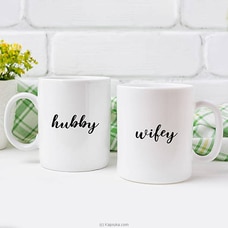 Hubby   Wifey - Couple Mug set 11 oz Buy Household Gift Items Online for specialGifts