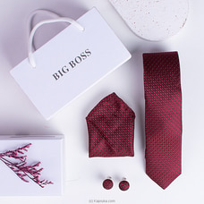 Tie Hanky Cufflinks Set With Gift Box Buy Fashion | Handbags | Shoes | Wallets and More at Kapruka Online for specialGifts