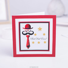 Best Dad Ever With Stars Handmade Greeting Card Buy father Online for specialGifts