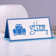 Happy Birthday - Mini Car Handmade Greeting Card Buy Greeting Cards Online for specialGifts