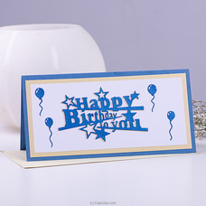 Happy Birthday To You With Balloons Handmade Greeting Card Buy Greeting Cards Online for specialGifts