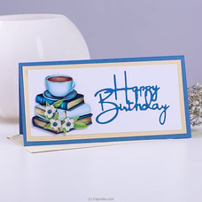 Happy Birthday - Reading Lover Handmade Greeting Card Buy Greeting Cards Online for specialGifts