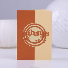 Thanks Handmade Greeting Card Buy Greeting Cards Online for specialGifts