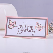 Happy Birthday ( Butterflies) Handmade Greeting Card Buy Greeting Cards Online for specialGifts