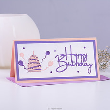 Happy Birthday ( Cake) Handmade Greeting Card Buy Greeting Cards Online for specialGifts