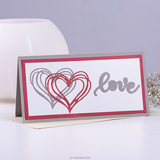 Love Hearts Handmade Greeting Card Buy Greeting Cards Online for specialGifts