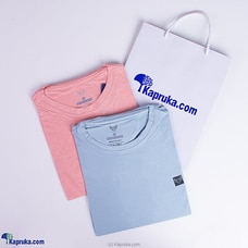 Modern Edge  Gift Set-Two Round Neck T-Shirts at Kapruka Online