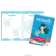 PANTHE - Mermaid -Amp- Her Friends - Coloring -Amp- Activity Book at Kapruka Online