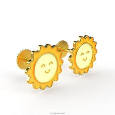 Twinkle Jewels Smiling Sun Earrings- 18KT Solid Gold TJ012 Buy Twinkle Jewels Online for specialGifts