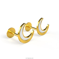 Twinkle Jewels Crescent Moon Earrings- 18KT Solid Gold TJ013 Buy Twinkle Jewels Online for specialGifts