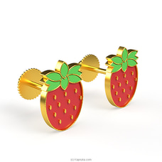 Twinkle Jewels Strawberry Earrings- 18KT Solid Gold TJ020 Buy Twinkle Jewels Online for specialGifts