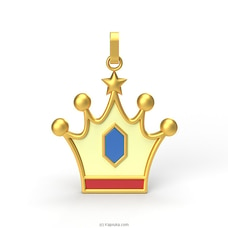Twinkle Jewels Prince Crown pendant- 18KT Solid Gold TJ006 Buy Twinkle Jewels Online for specialGifts