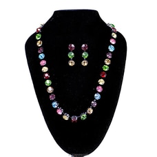 Stone N String Color Crystal Jewelry Set AC957 Buy STONE N STRING Online for specialGifts