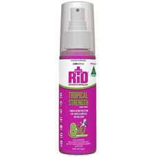 Rid Tropical Strength Antiseptic Insect Repellent Pump Spray 100ml Buy Online Grocery Online for specialGifts