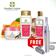 Free Personal Hair Remover With Swabha Ceylon Mini Beauty Pack Buy Online Grocery Online for specialGifts