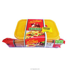 SAN REMO SPAGHETTI (500G)+ELBOWS (250G) COMBO OFFER (Free 1 Food Container) Buy Online Grocery Online for specialGifts