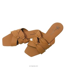 Crossed knotted strapped Ladies Flat Sandal Buy Fashion | Handbags | Shoes | Wallets and More at Kapruka Online for specialGifts
