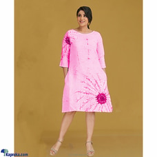 Rayon Batik Rising Flower Dress at Kapruka Online