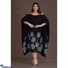 Satin Cotton Batik Poncho Dress Buy INNOVATION REVAMPED Online for specialGifts