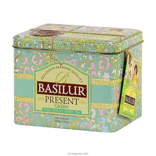 BASILUR PRESENT - T.CADDY - FLGT - LT - GREEN - 100g X 6 X 6 (36) Buy Online Grocery Online for specialGifts
