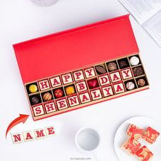 Java Happy Birthday customised 30 Pieces Chocolate box Buy Java Online for specialGifts