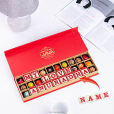 Java My Love Customised 30 Pieces Chocolate Box Buy Java Online for specialGifts