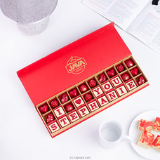 Java `I Love You` Customised 30 Pieces Chocolate Box at Kapruka Online