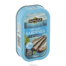 Deep Cove Sardings In Spring Water 125g Buy New Additions Online for specialGifts