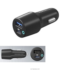Powerology 38W Ultra-Quick Dual Port Car Charger Buy Automobile Online for specialGifts