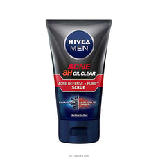 NIVEA Men Acne Oil Clear Scrub 100ml Buy NIVEA Online for specialGifts