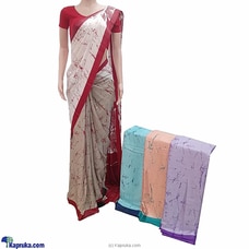 SATIN PRINTED SAREE-03 Buy Qit Online for specialGifts