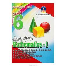 Master Guide Grade 6 Mathematics workbook (I) | English Medium Buy Master Guide Publications Online for specialGifts