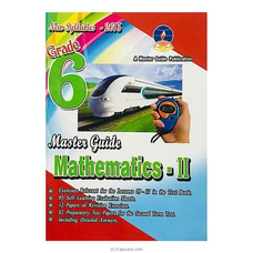 Master Guide Grade 6 Mathematics workbook (II) - English Medium Buy Master Guide Publications Online for specialGifts