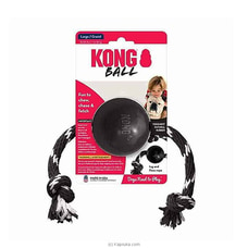 KONG Extreme Ball with Rope Dog Chew Toy ? Large  Online for specialGifts