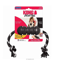 KONG Extreme Dental Toy with Rope ? Medium Buy pet Online for specialGifts