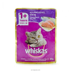 WHISKAS Cat Food Adult Mackerel - 85g  Online for specialGifts