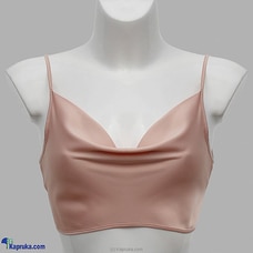 TOFO Women`s Satin Cowl Neck Cami Top Buy TOFO Online for specialGifts