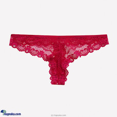 TOFO Women`s Fuschia Thong With Lace Detailing Buy TOFO Online for specialGifts