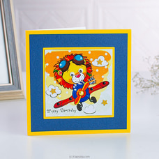 Happy Birthday with Cute Lion Handmade Greeting Card Buy Greeting Cards Online for specialGifts