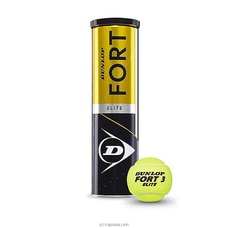 Dunlop Elite Tennis Balls For Cricket ( 3 Ball Tin) Fort Elite High Quality Sealed Dunlop Ball Tins Buy sports Online for specialGifts
