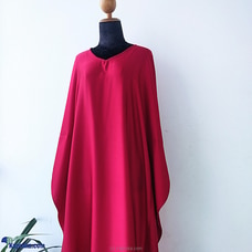 Ruby Red Solid Kaftan -  MT-089 Buy MUSE by Tasneem Online for specialGifts