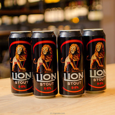 Lion Stout Beer 8.8 ABV Can 500ml 4 Pack Buy Order Liquor Online For Delivery in Sri Lanka Online for specialGifts