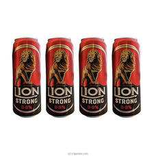 Lion Strong Beer 8.8 ABV Can 500ml 4 Pack Buy Order Liquor Online For Delivery in Sri Lanka Online for specialGifts