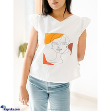 Belle Tshirt White-CB0013 Buy Cotton Bay Online for specialGifts